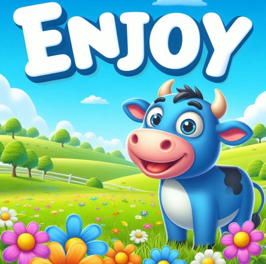 ENJOY cow