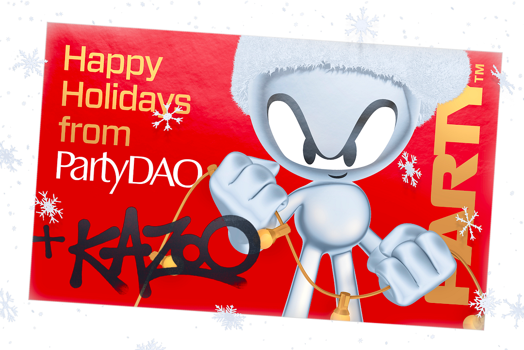 PartyDAO Holiday Card 2023