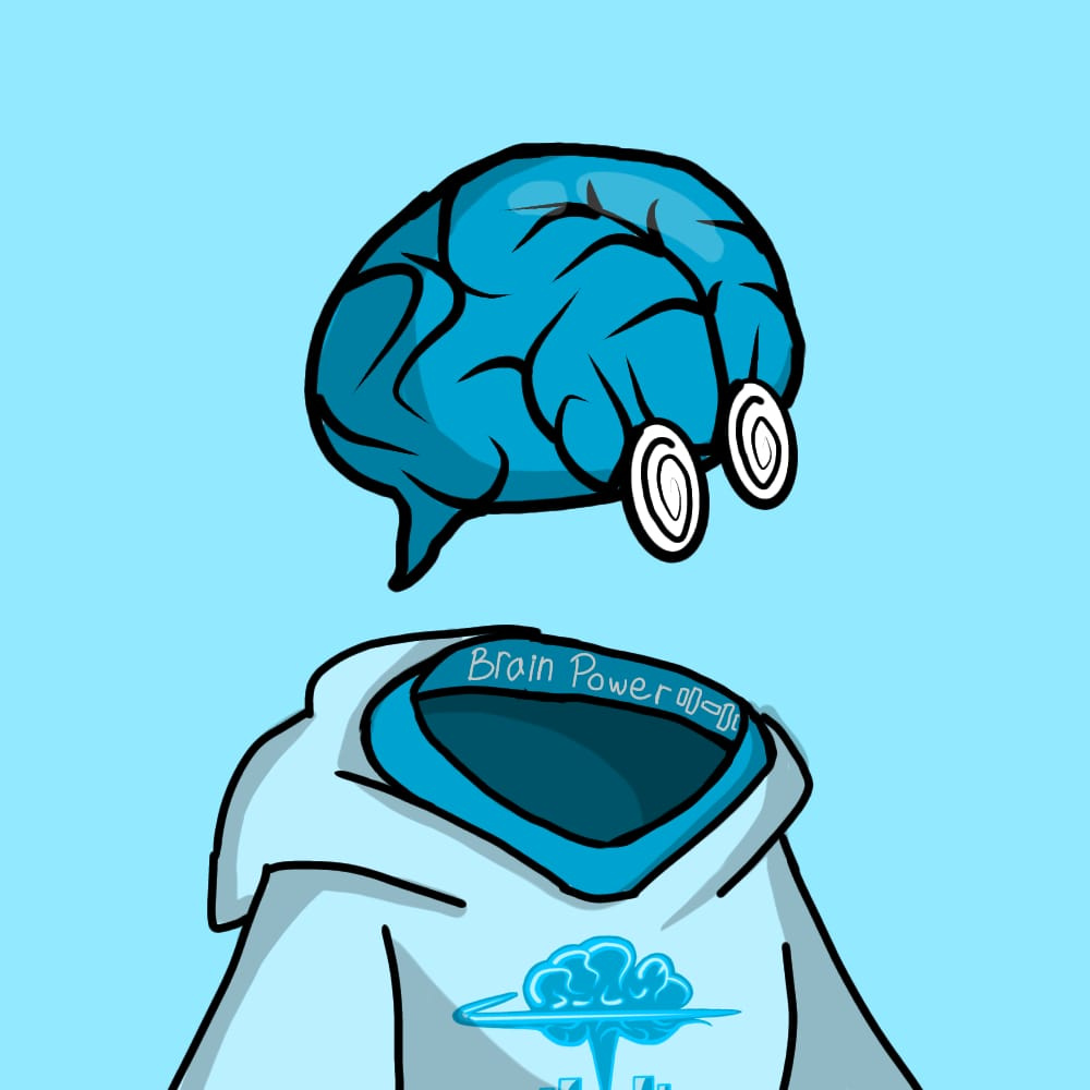 Brain Light Blue