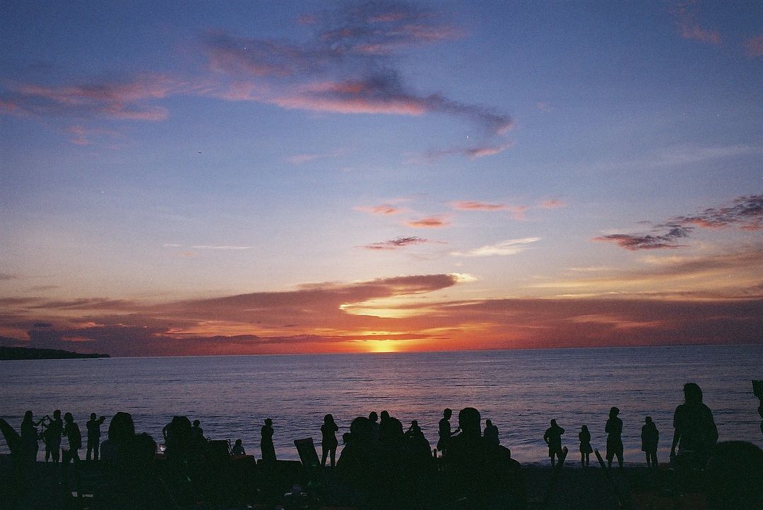 Sunset at Jimbaran Beach, Bali