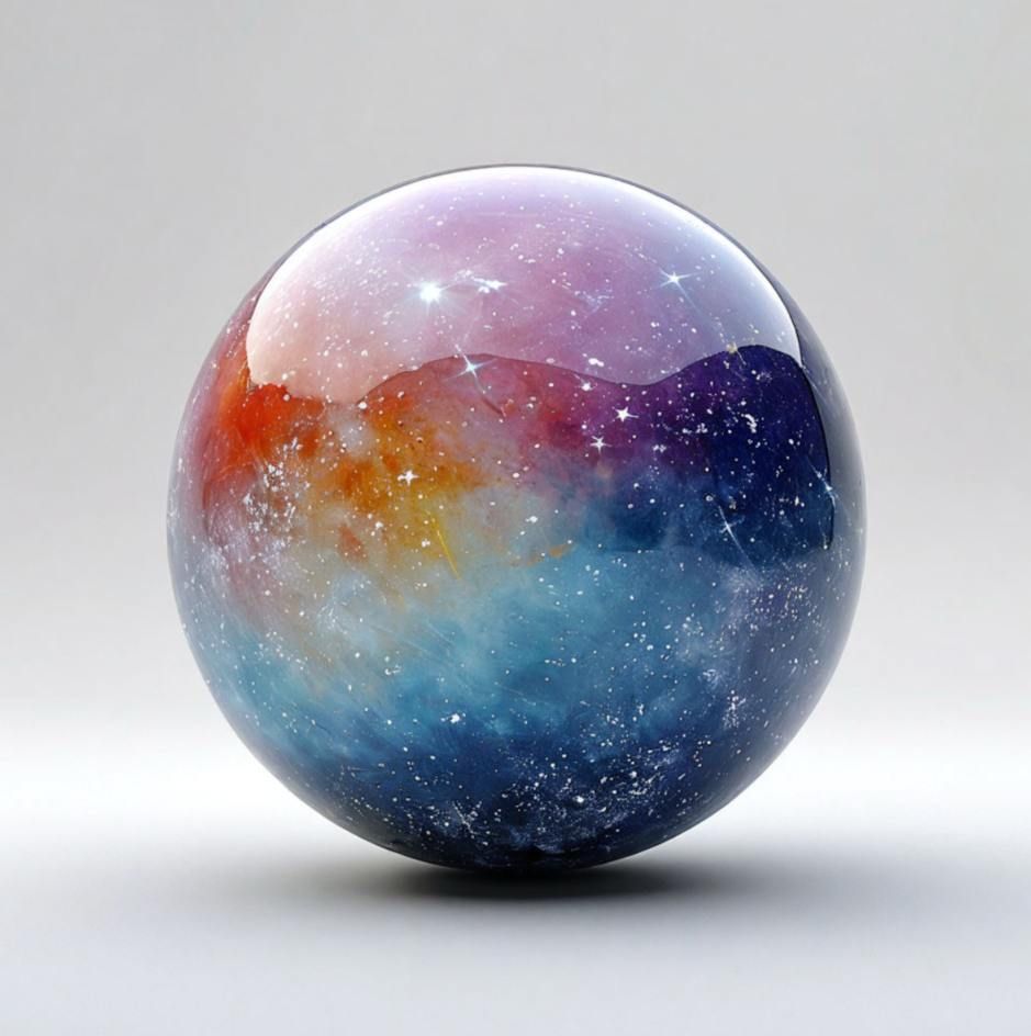 Celestial Blue Sphere