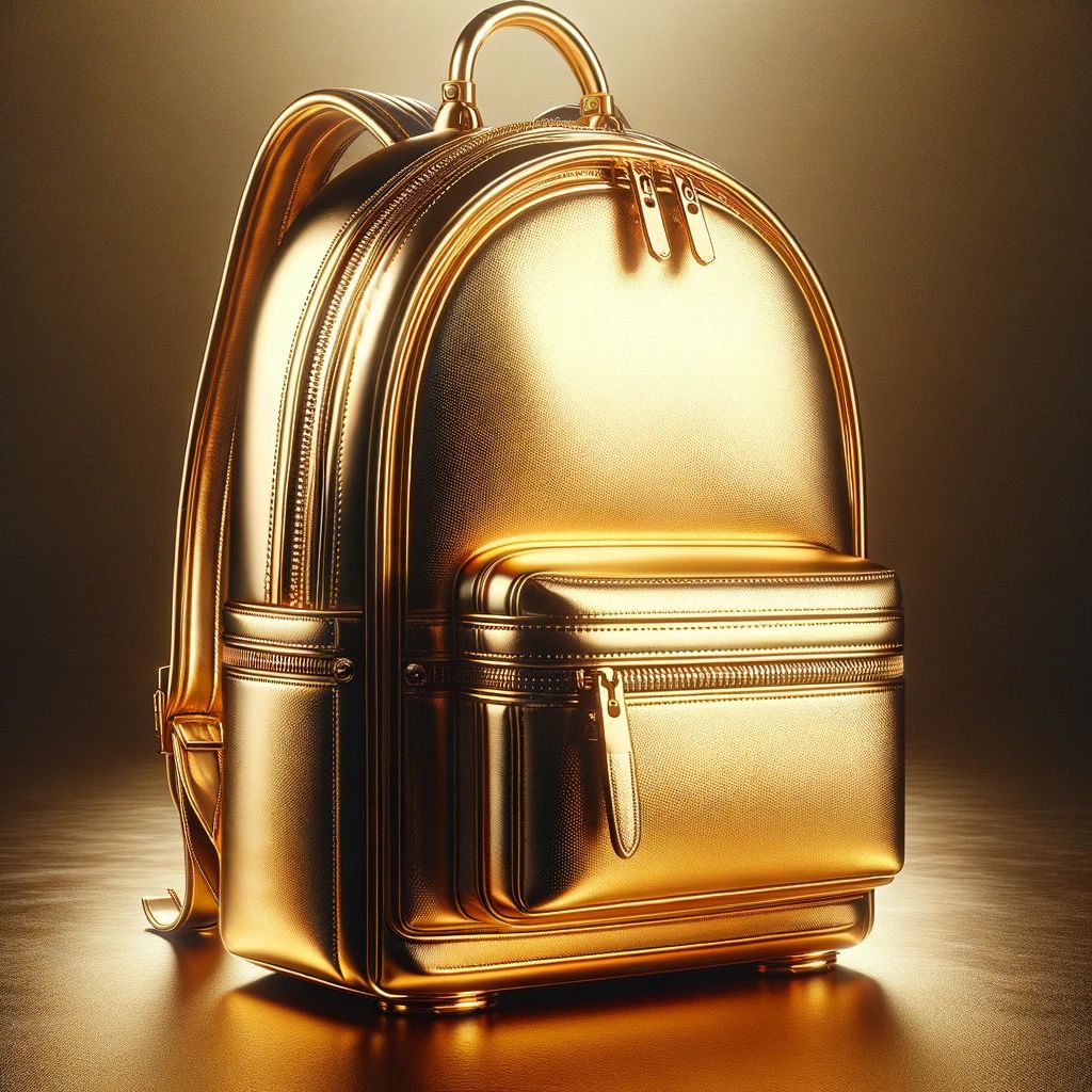 GOLDEN BACKPACK