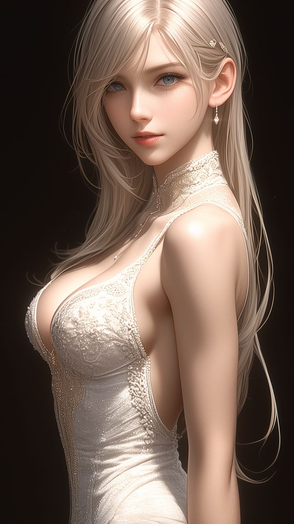 blonde 3d