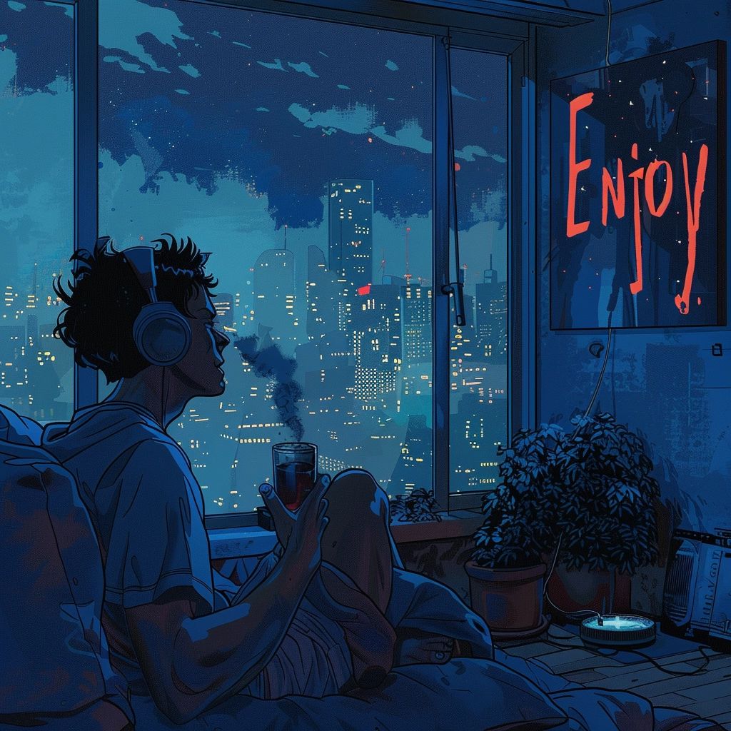 enjoy alone