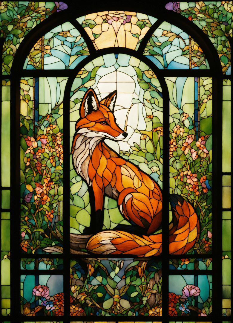 A vitral window