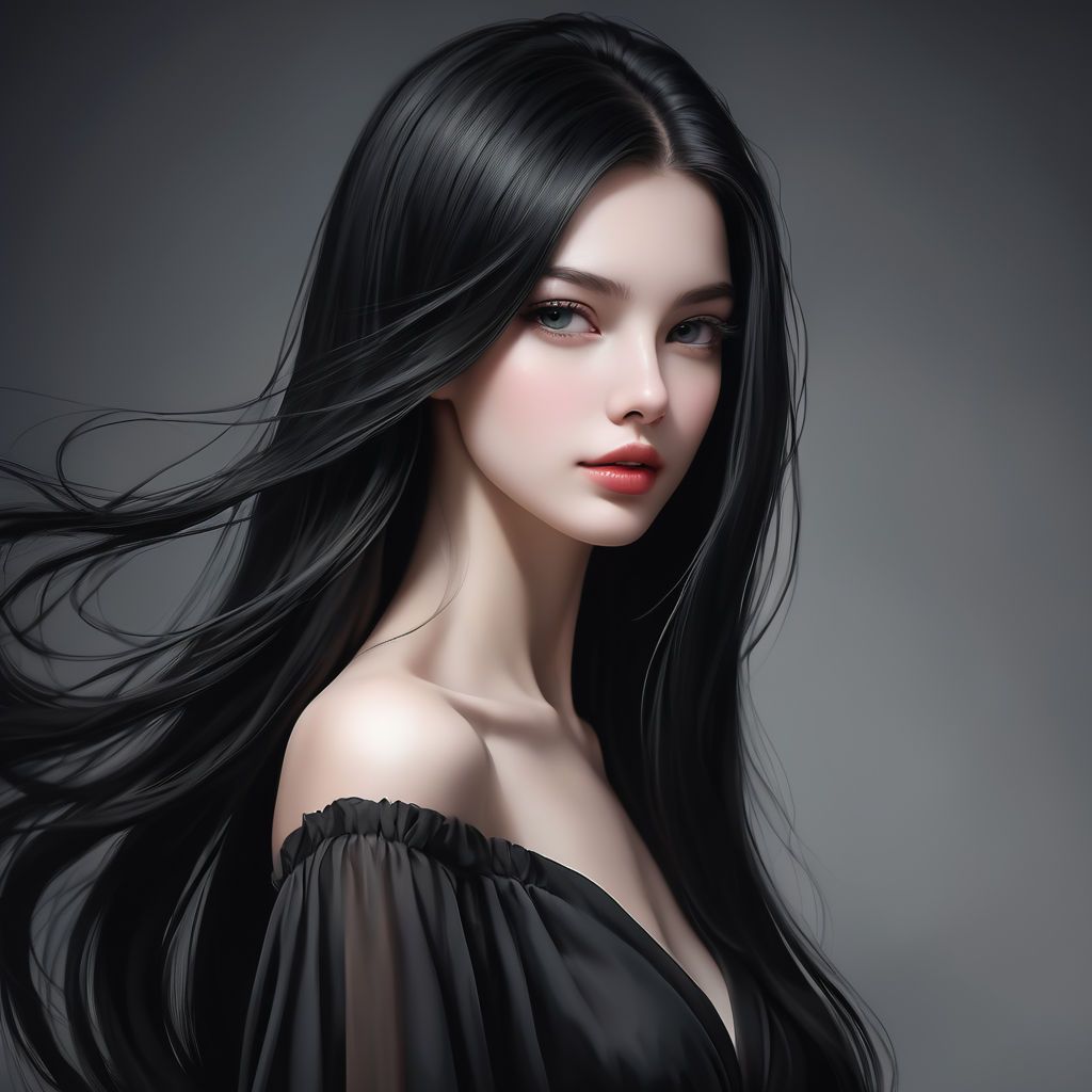 a-beautiful-elegant-girl-with-black-long-straight-hair