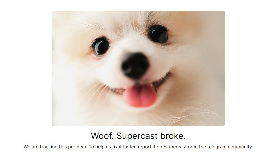 NO BROKE SUPERCAST