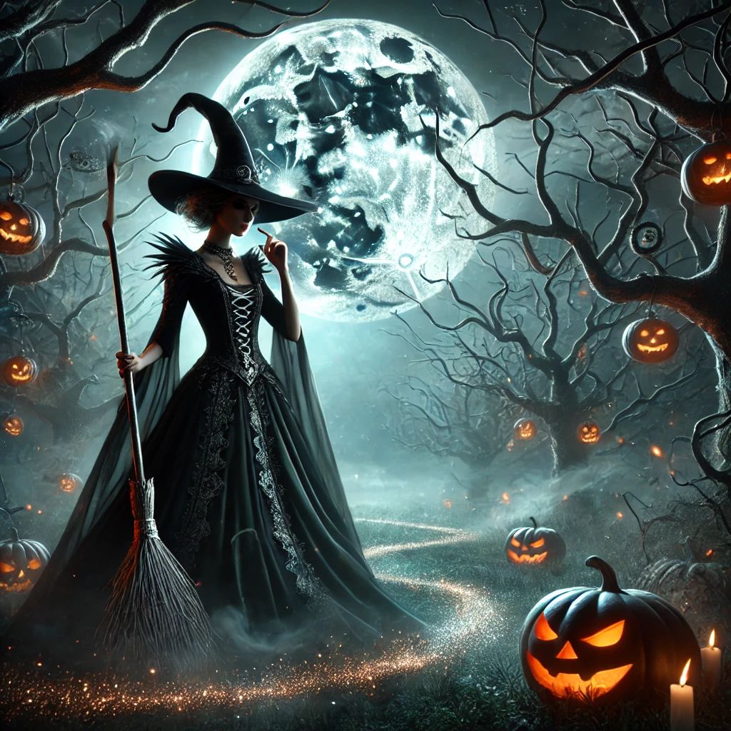 The Enchanted Midnight Witch