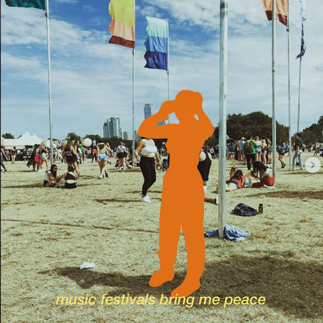 music festivals bring me peace