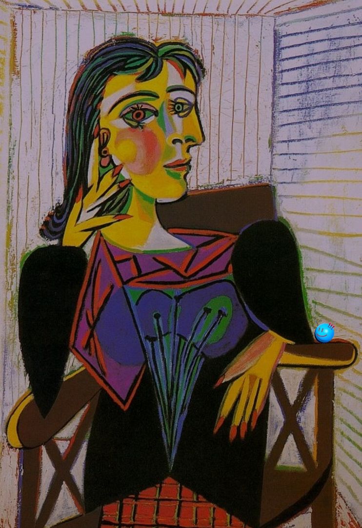 Portrait of Dora Maar(1937) - enjoy ver.