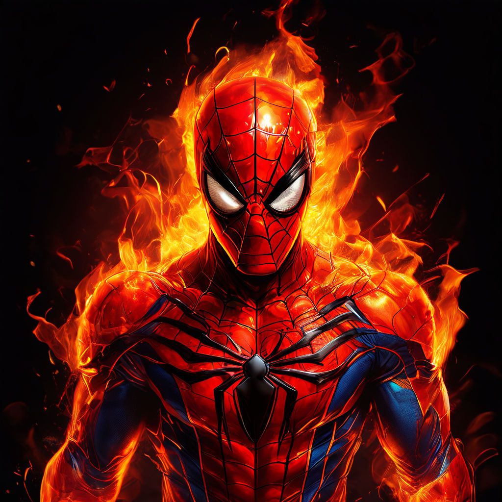 Heroes on fire ; 4th <SpiderMan>