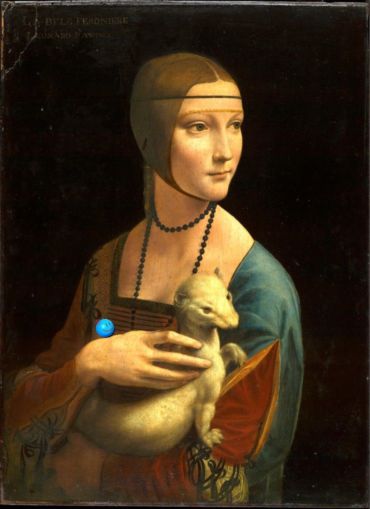 Lady with an Ermine(1409) - enjoy ver.