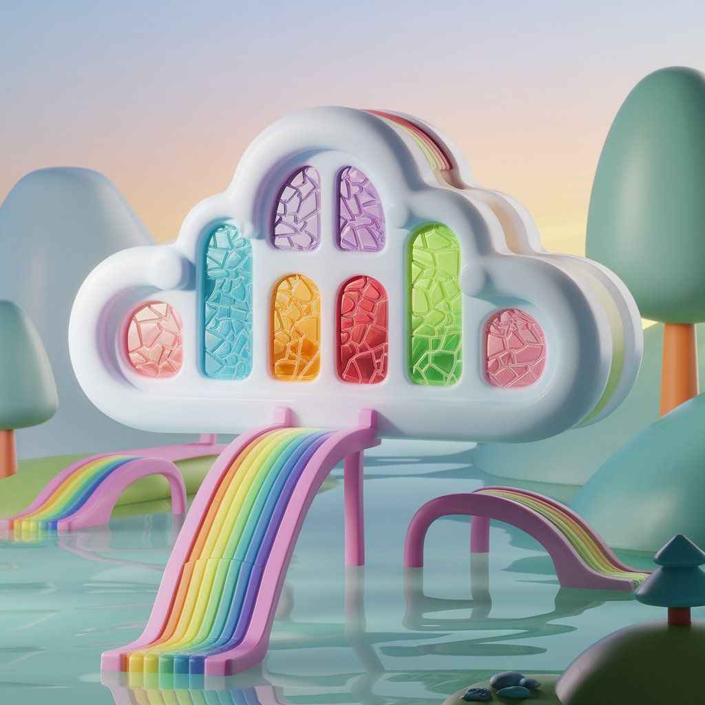 Rainbow castle