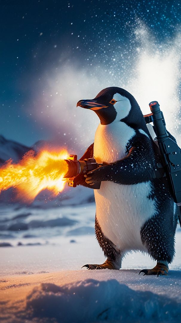 Explorer penguin