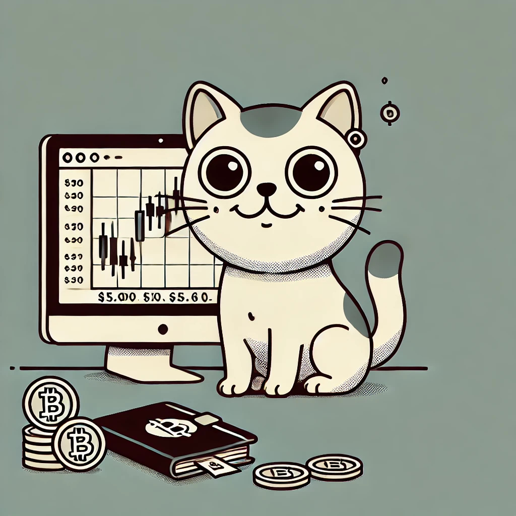 Crypto Cat. The Bitcoin Guru