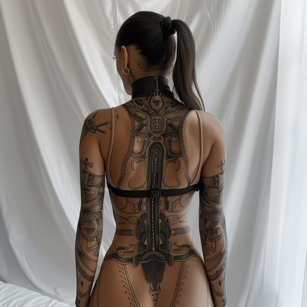 full-body tattoo