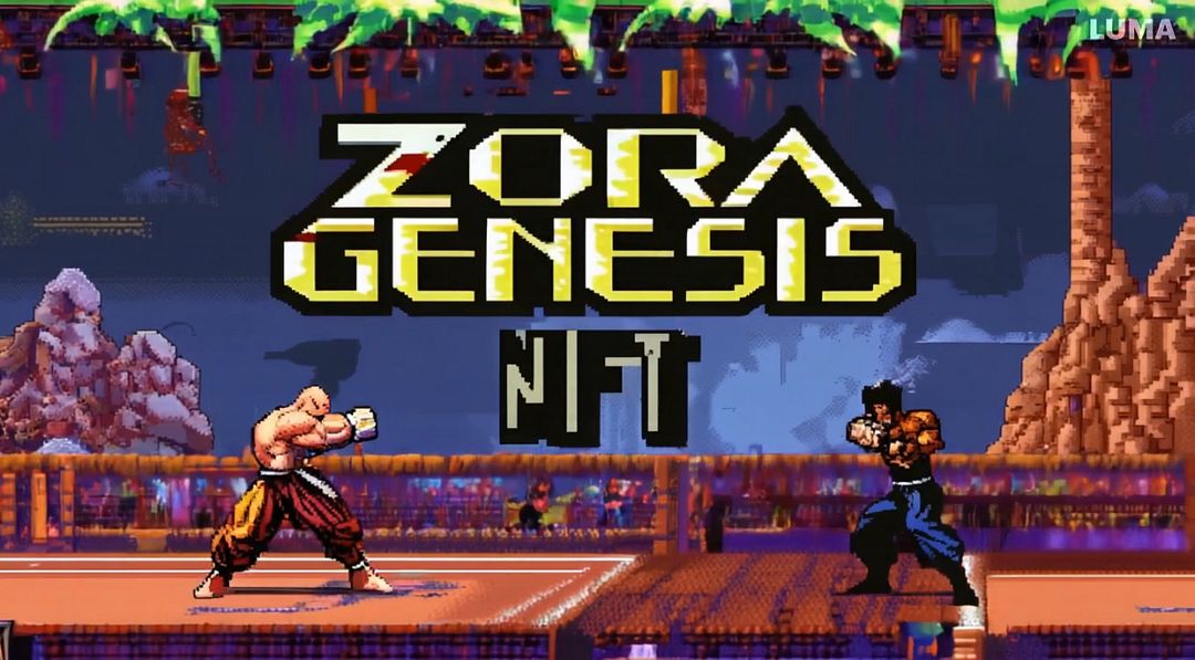 MORTAL KOMBAT AND ZORA GENESIS NFT