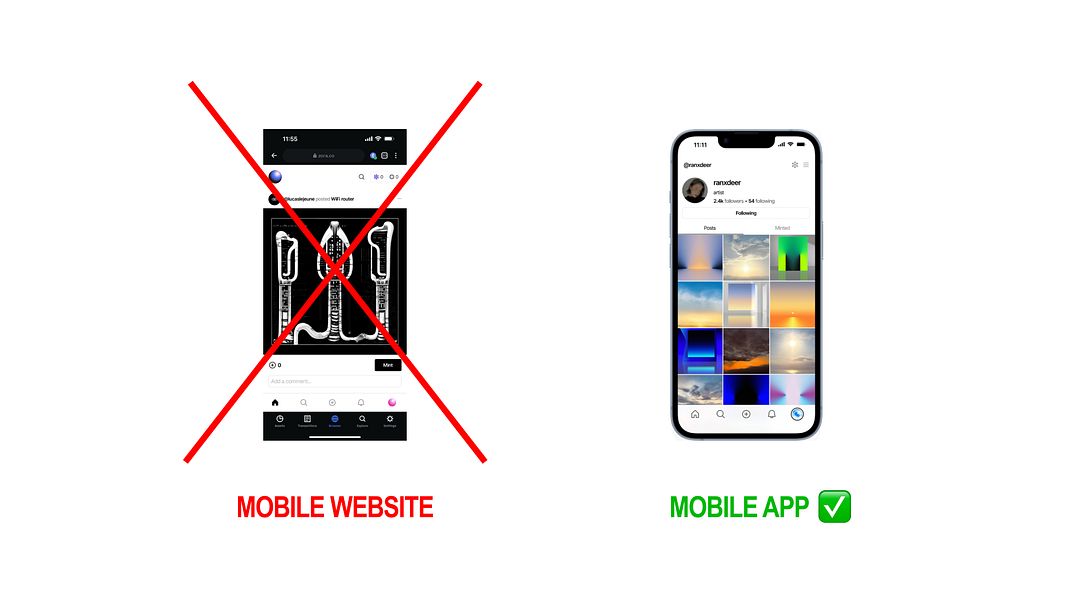 wait ur app is just a website???