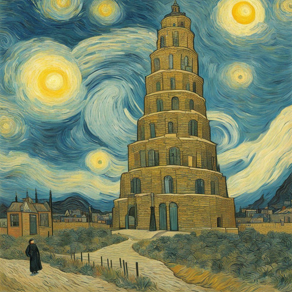 Babylon at a Starry Night