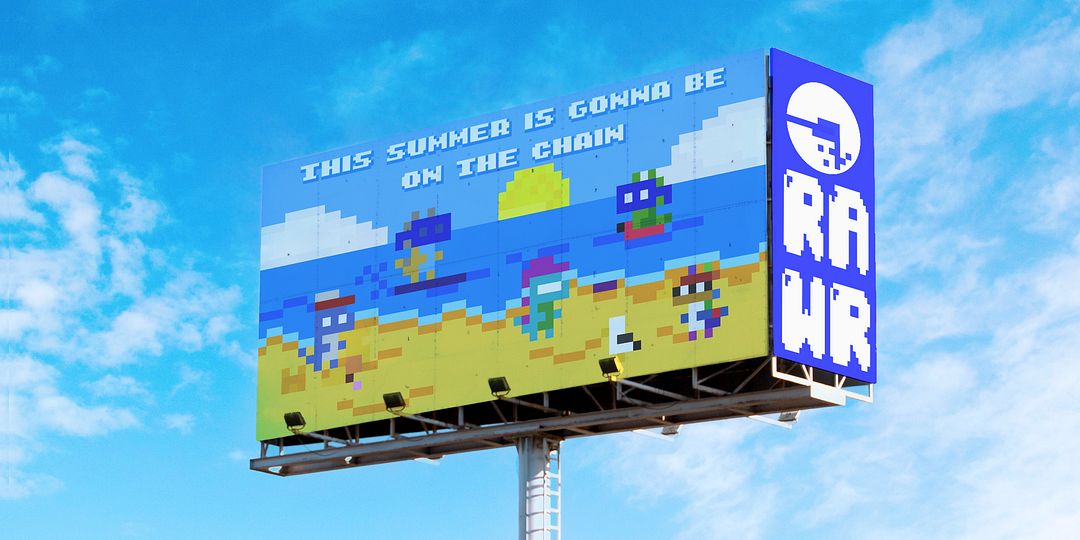 Dino's Onchain Summer Billboard