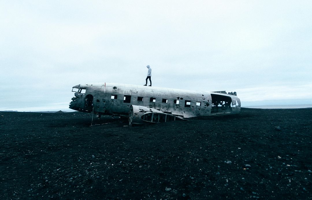 abandoned plane