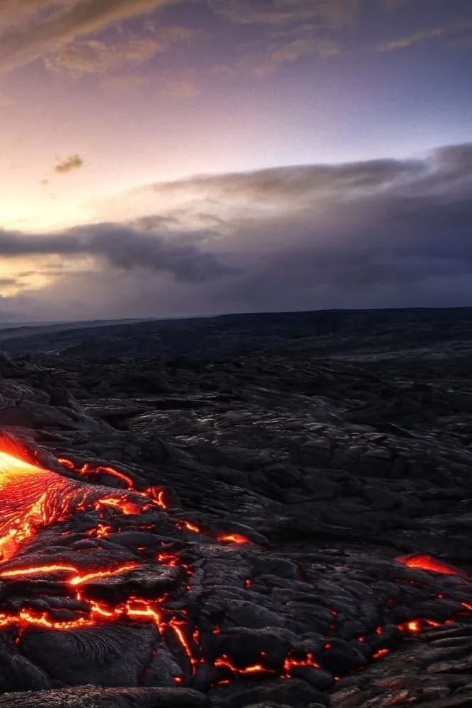 Lava in Indonesia🇮🇩🌋