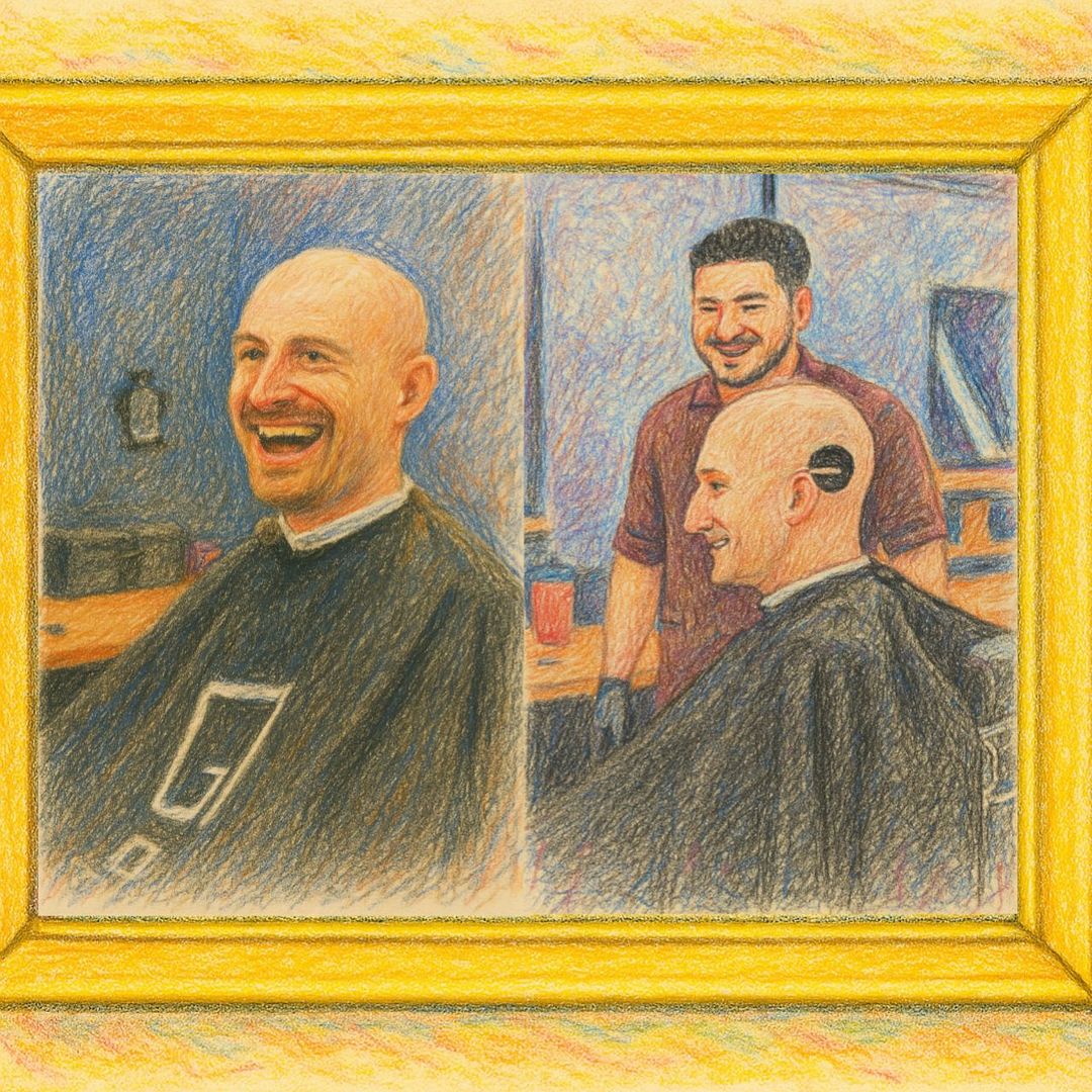 Going bald for base