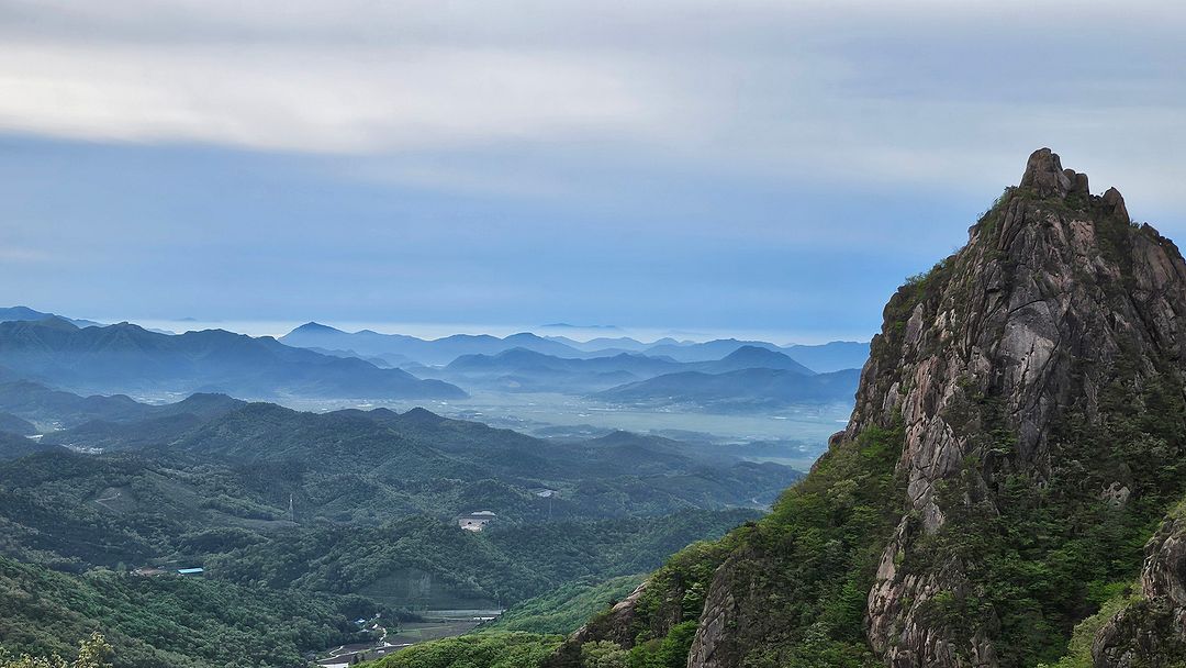 The secret scenery of Wolchulsan Mountain! N7. 240426  Yeongam, Jeollanam-do, South Korea