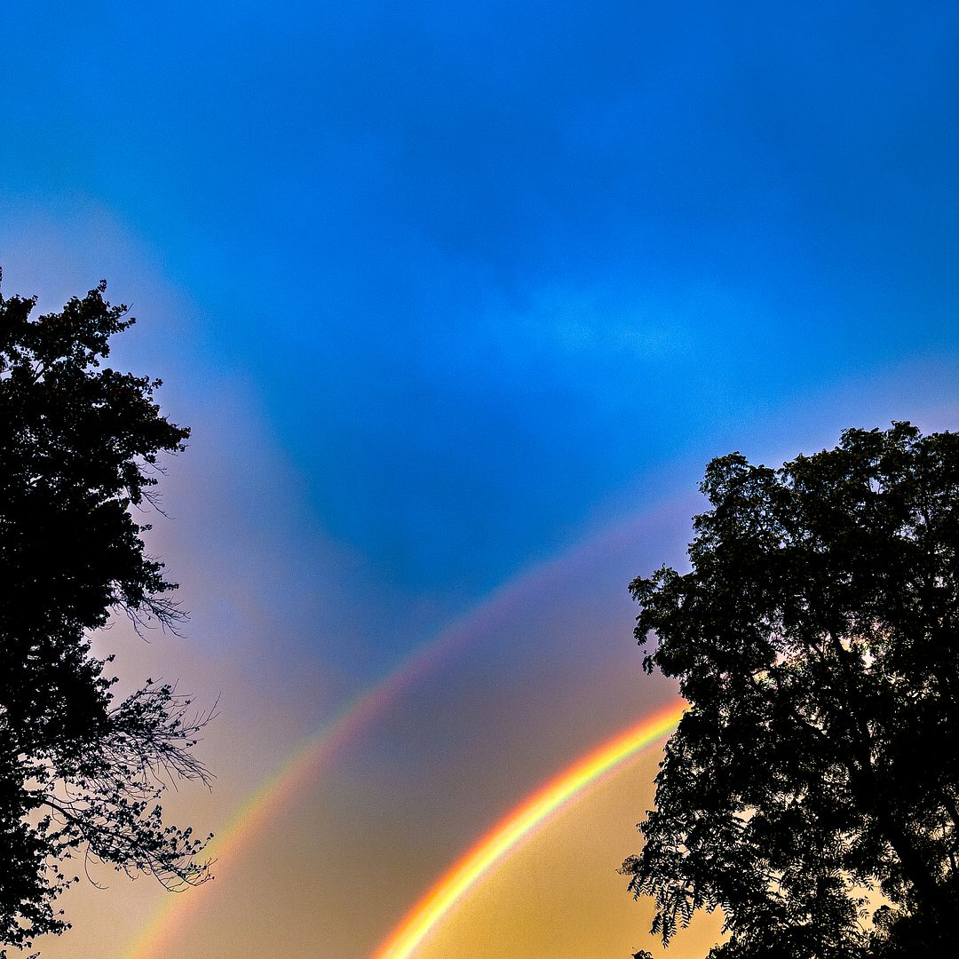 September 7, 2024 at 7pm ET — Double Rainbow in Morris County, NJ