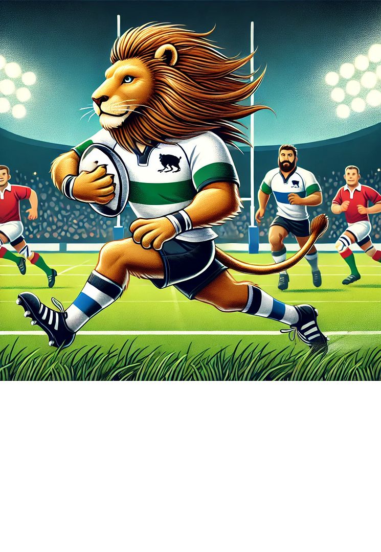 rugby lion