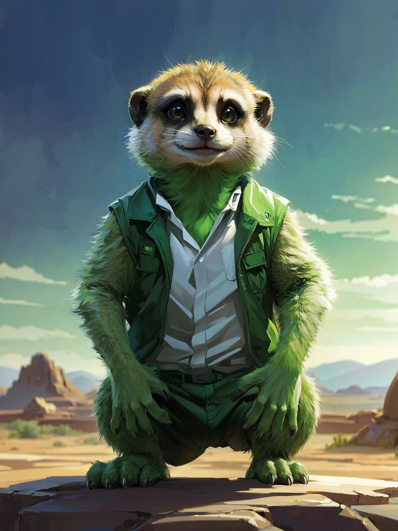 Green Hulk Meerkat [4]