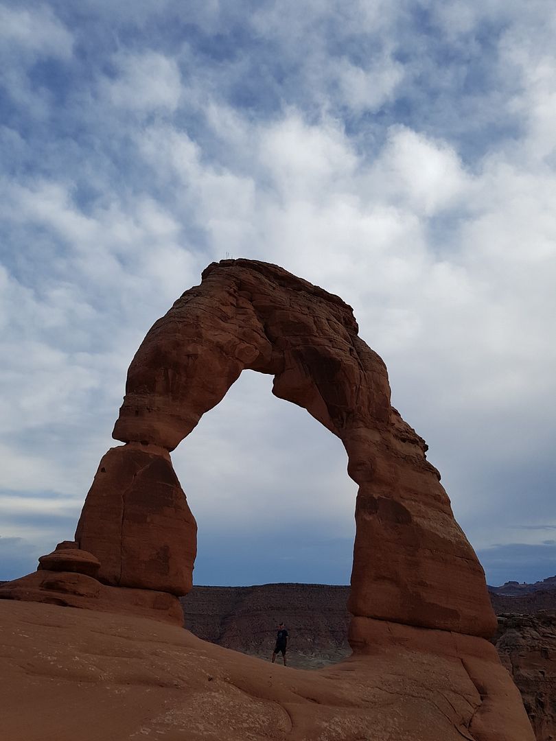 A huge arch made by nature