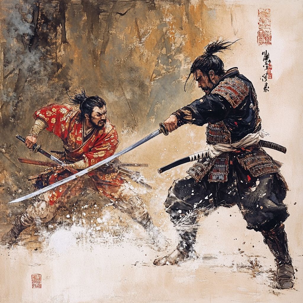 Ebycyk katana fight