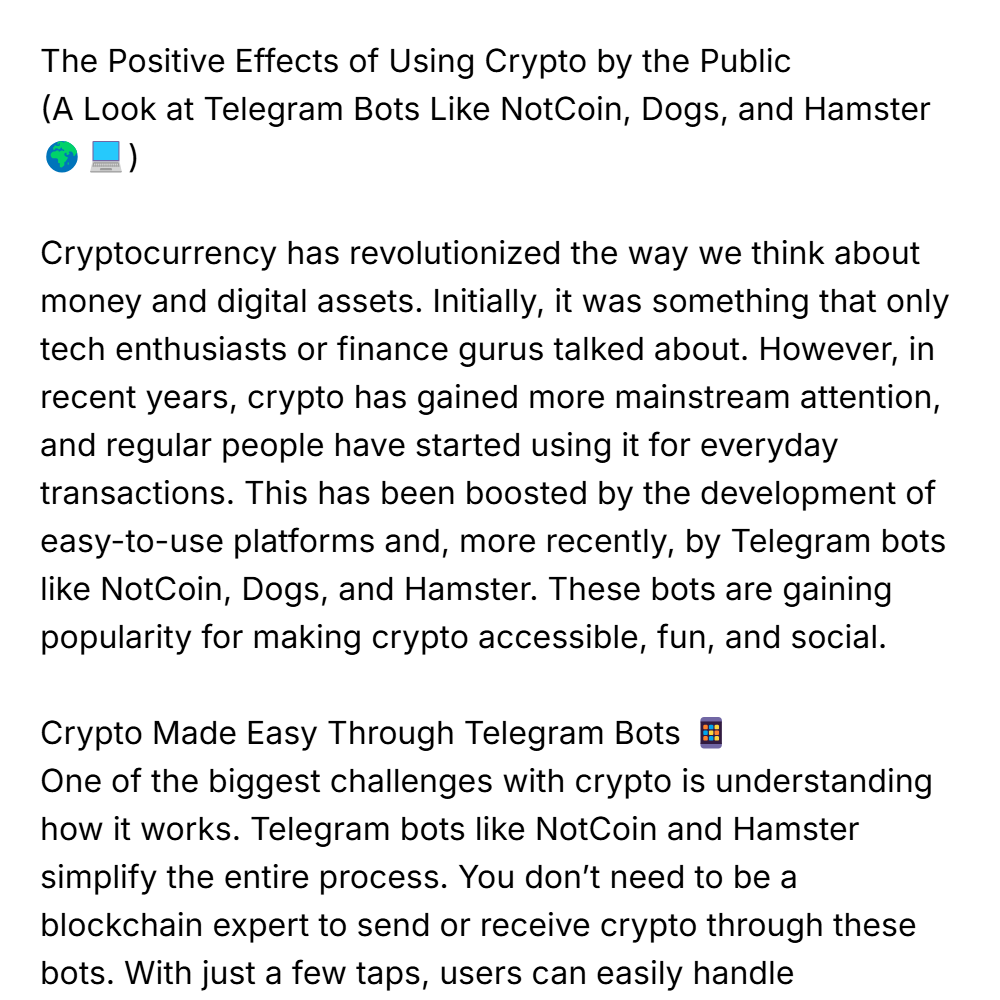 The Positive Effects of Using Crypto by the Public