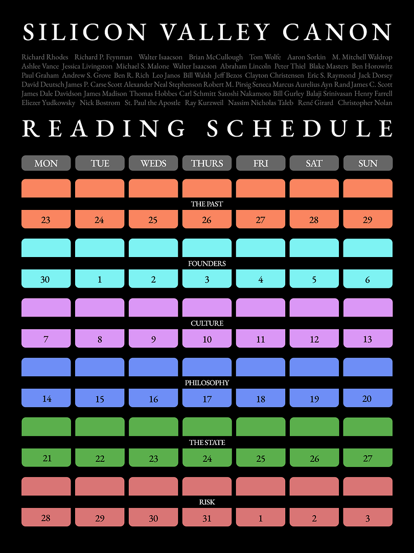 I literally can't stop making schedule images