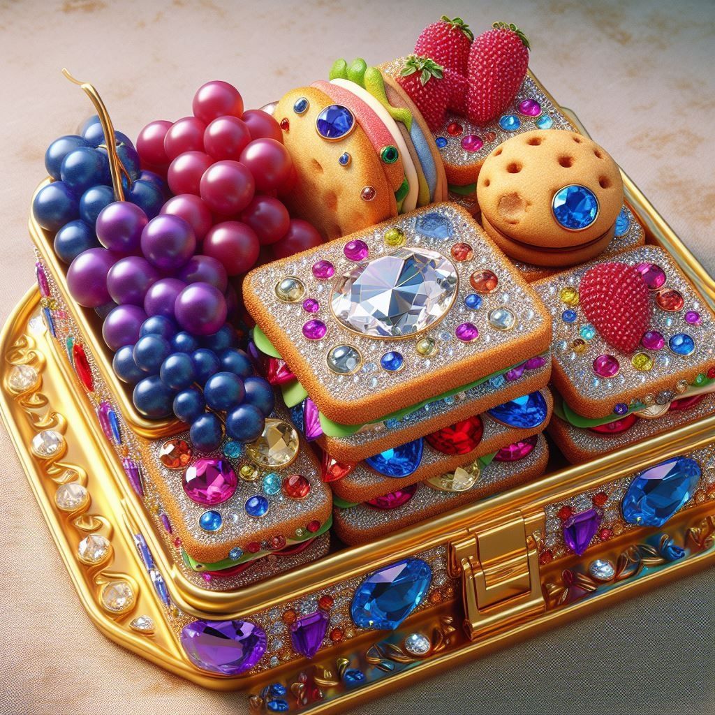 Jewel lunch box