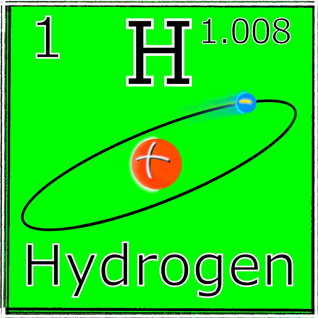 1) Hydrogen