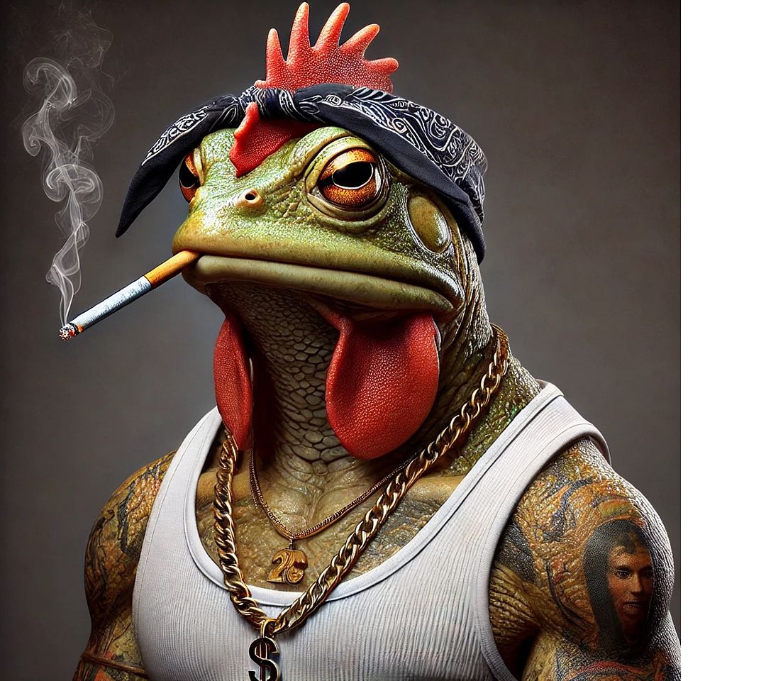 ENJOY Blessed Smoking Chicken Frog # 20 $BSCF