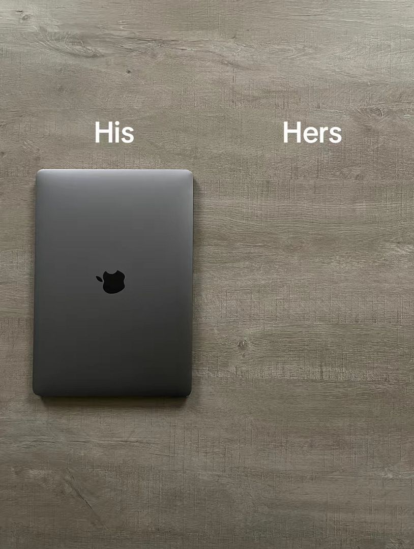 His & Hers MacBook