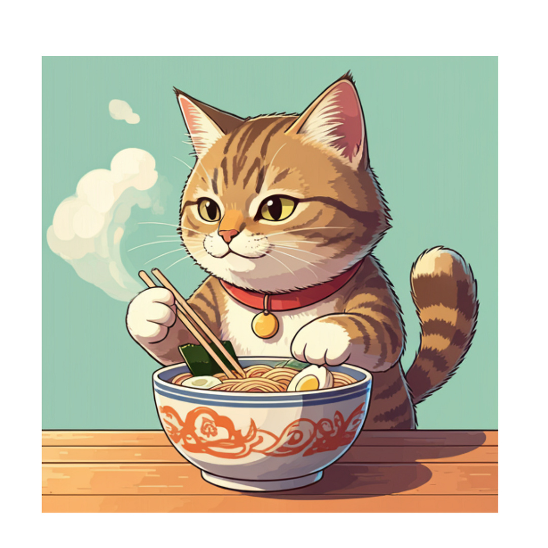 ラーメン猫