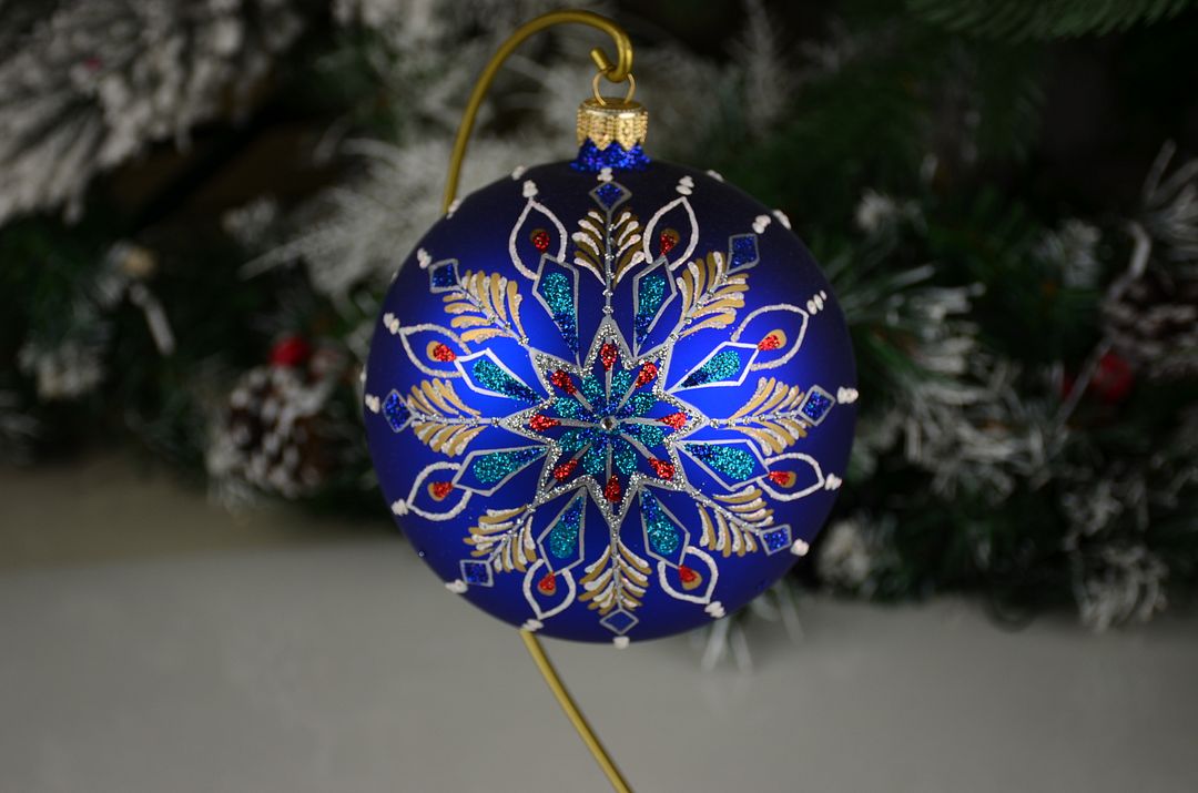 Handmade Christmas ball #7 (new collection)