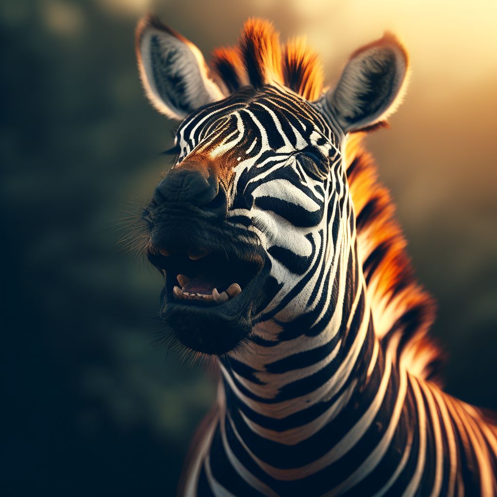 Zebra Laughs... Again!