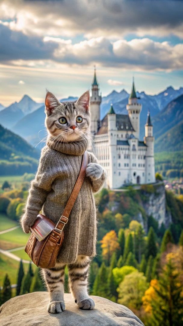 Furry Traveler in Bavaria