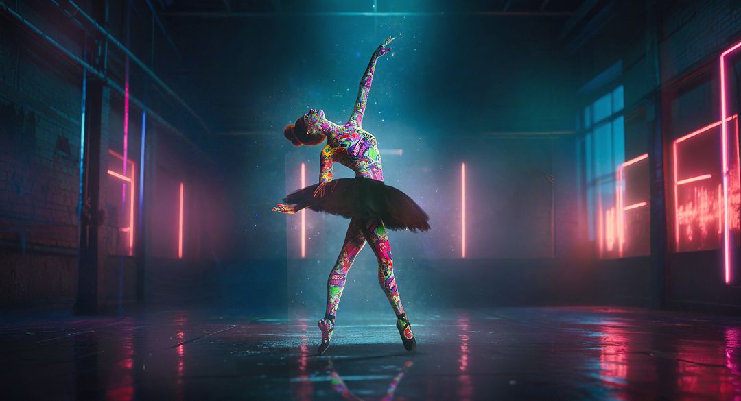 Neon Ballerina