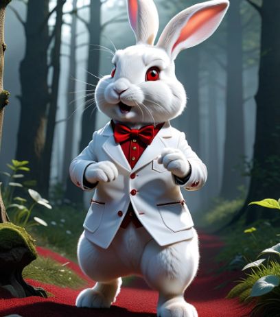 The bunny from Alice in the looking glass