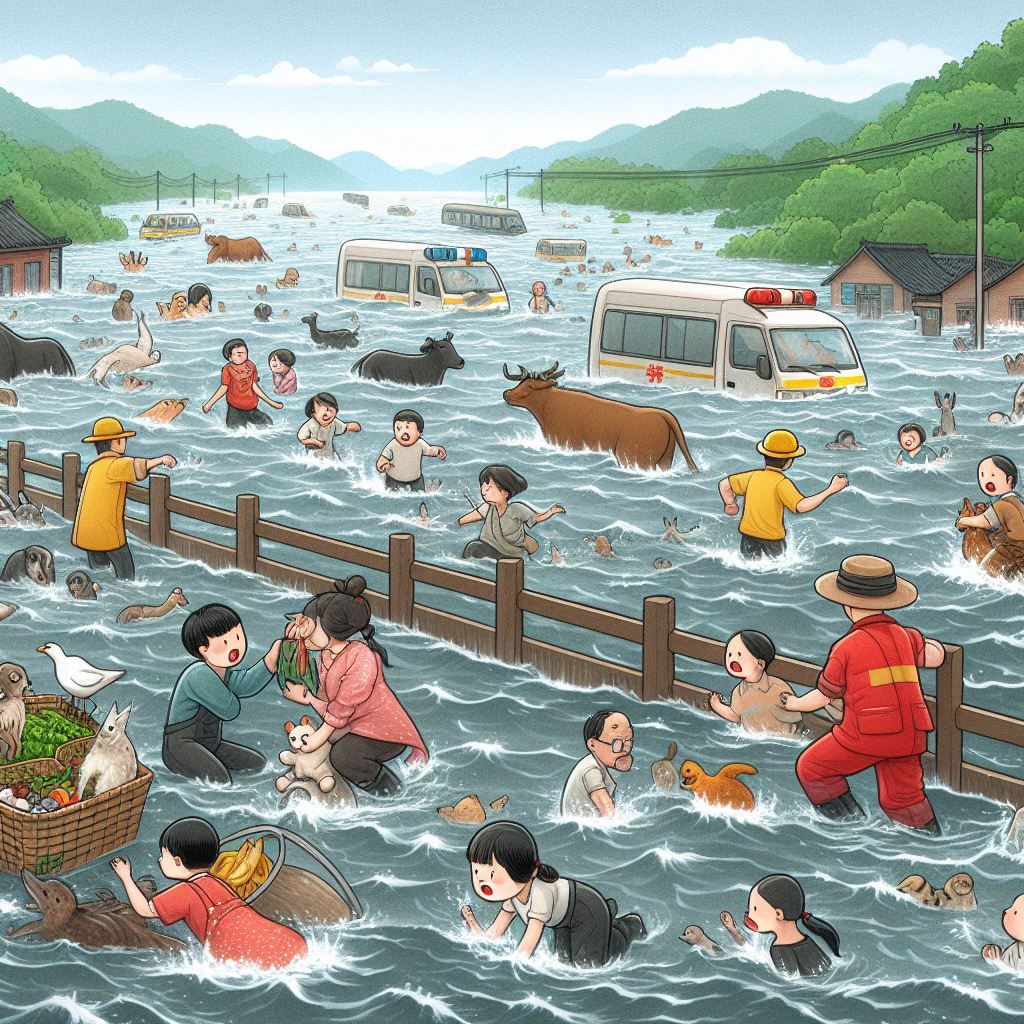 Natural Disasters Series 007 - Floods in China