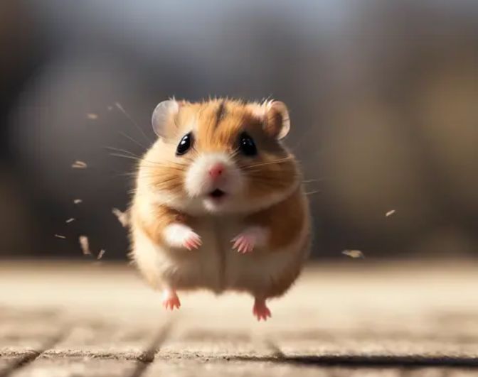 cute hamster