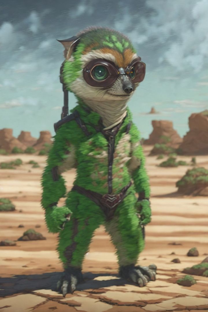 Green Hulk Meerkat [14]