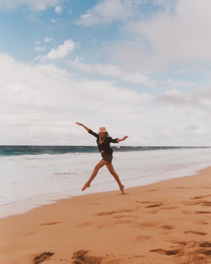 beach ballerina