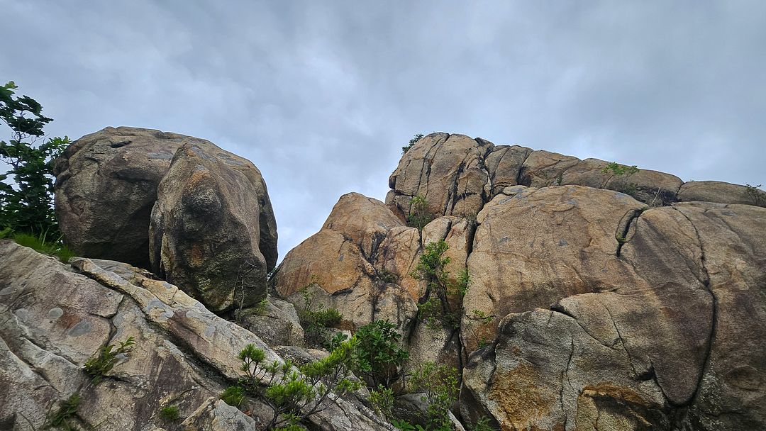 Where is the giant silkworm rock headed?  Gwanaksan Mountain, Seoul 240525